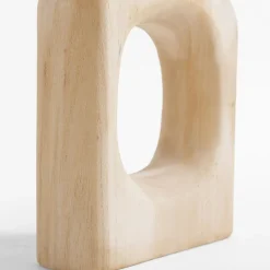 Best inny Wazon drewniany z dziurką 35 cm