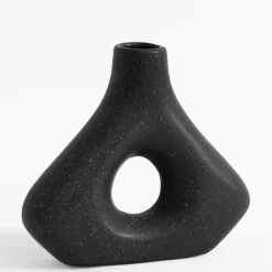 Clearance inny Wazon geometryczny czarny 20 cm