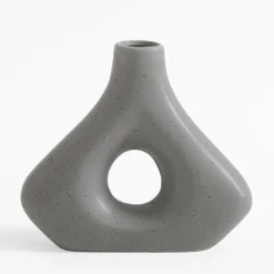 Discount inny Wazon geometryczny szary 20 cm