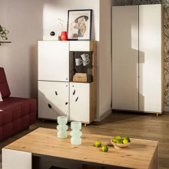 New inny Wazon geometryczny zielony 18 cm