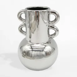 inny Wazony^Wazon klasyczny srebrny 17,8 cm