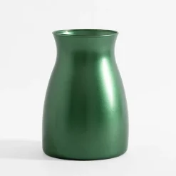 Outlet inny Wazon metaliczny zielony SIGNE 20 cm