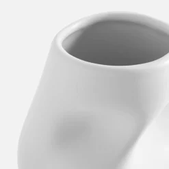 Best inny Wazon nowoczesny biały 15 cm