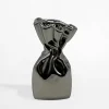 Outlet inny Wazon nowoczesny srebrny 24 cm