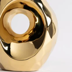 inny Wazony^Wazon nowoczesny złoty 25,5 cm