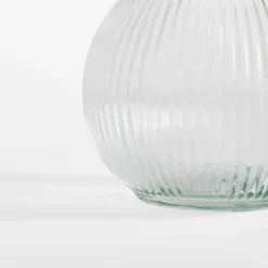 Discount inny Wazon szklany prążkowany 17,5 cm