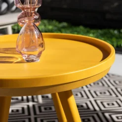 Hot inny Wazon szklany różowy 11,5 cm