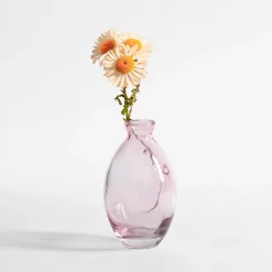 Hot inny Wazon szklany różowy 11,5 cm