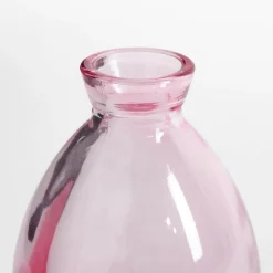 Hot inny Wazon szklany różowy 11,5 cm
