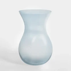Outlet Wazon transparentny niebieski ASTA 18 cm