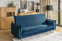 Outlet Wersalka niebieska TELDA NEW