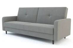 Clearance Wersalka rozkładana szara NIKO
