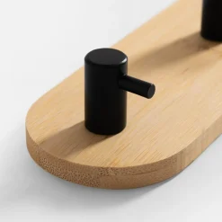 inny Wieszaki, Półki Tekstylne, Organizery^Wieszak na drzwi bambusowy 30,5 cm