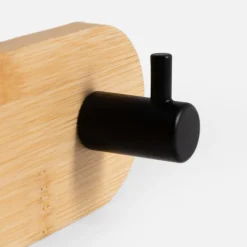 inny Wieszaki, Półki Tekstylne, Organizery^Wieszak na drzwi bambusowy 13 cm