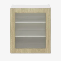Clearance Witryna BASIC PLUS BP/G60W sand barbera oak