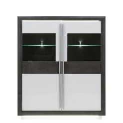 FORTE Witryna CANNE NEW 2DS CQNV622B z oświetleniem