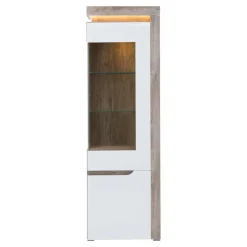 Discount Furni Home Witryna IRMA IM7 z oświetleniem