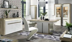 Discount Furni Home Witryna IRMA IM7 z oświetleniem
