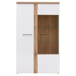 Clearance FORTE Witryna TULUZA 1DS1D z oświetleniem
