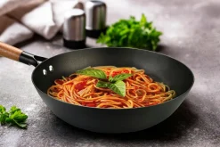 Garnki, Patelnie I Pokrywki^Wok żeliwny czarny FERRO 30 cm