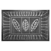 Best Wycieraczka czarna SYNTETIC 60x90 cm