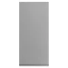Qubik Fronty Frezowane^Wysoki front drzwi PIANO 45x98 szary mat