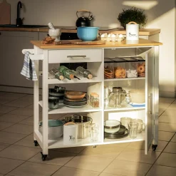 Discount inny Wózek kuchenny na kółkach PARMA