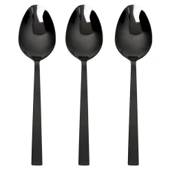 New Kulig Łyżeczka do herbaty PIANO BLACK, kpl. 3 szt.