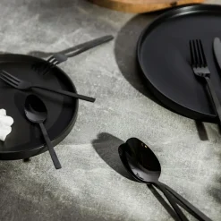 New Kulig Łyżeczka do herbaty PIANO BLACK, kpl. 3 szt.