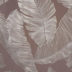 Firany, Zasłony I Akcesoria^Zasłona do salonu na przelotkach taupe VANUA 140x260 cm