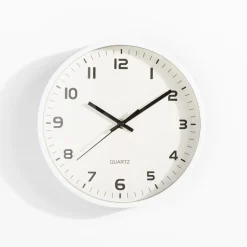 inny Zegary^Zegar na ścianę biały 25,5 cm
