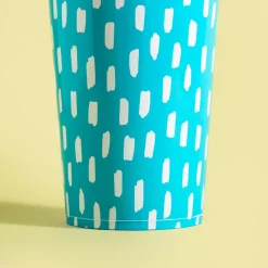 inny Grill I Piknik^Zestaw 4 kubków plastikowych niebieski 400 ml