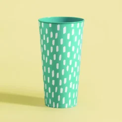 inny Grill I Piknik^Zestaw 4 kubków plastikowych zielony 400 ml
