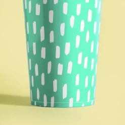 inny Grill I Piknik^Zestaw 4 kubków plastikowych zielony 400 ml