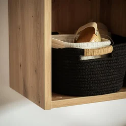 inny Szafki Łazienkowe|Szafki, Słupki I Półki Łazienkowe^Zestaw 3 półek wiszących do łazienki dąb artisan LADAMA