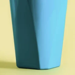 New inny Zestaw dzbanek plastikowy i 4 kubki niebieskie