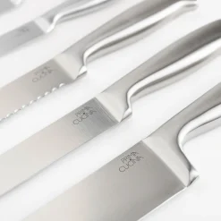 Online Prima Cucina Zestaw noży w stalowym bloku FARO 6 el.