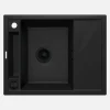 Deante Zlewozmywak granitowy 1-komorowy MAGNETIC ZRM N11A czarny mat