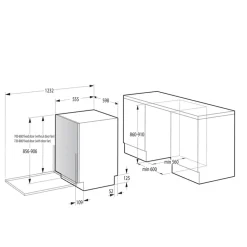 Gorenje Zmywarki^Zmywarka szerokość 60 cm GV663B65XXL