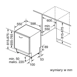 Siemens Zmywarki^Zmywarka szerokość 60 cm SN73HX14CE